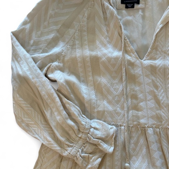 Anthropologie Maeve Dominique Embroidered Tunic Dress - Picture 3 of 6